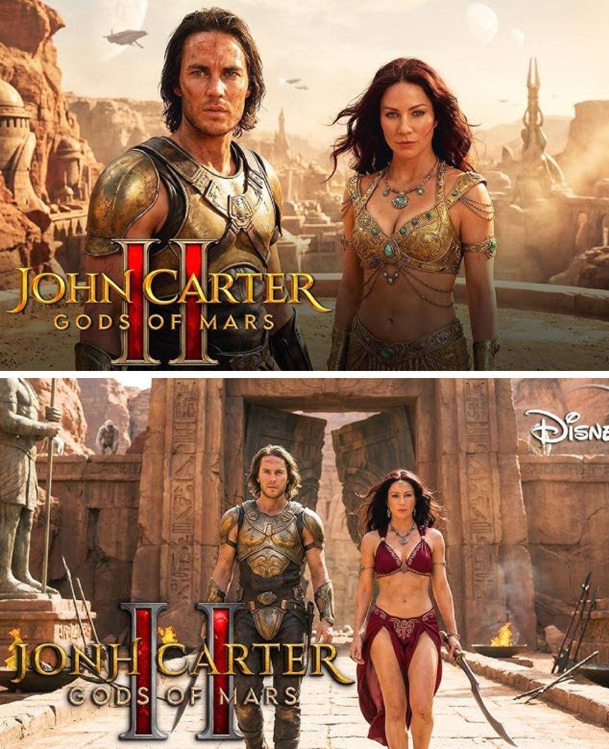 JOHN CARTER 2: Gods Of Mars (2026) Lynn Collins &amp; Taylor Kitsch