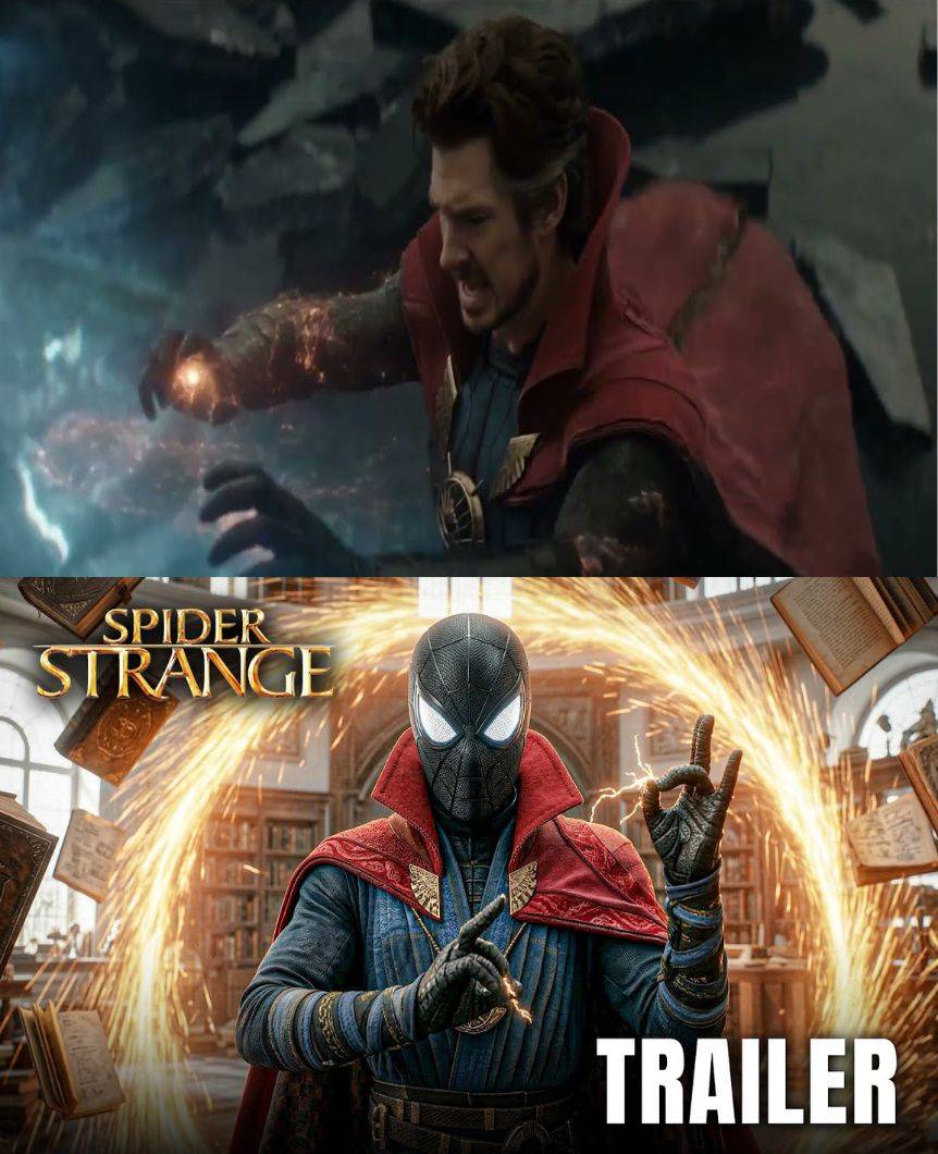 SPIDER STRANGE (2027) - Andrew Garfield, Benedict Cumberbatch | Concept Trailer